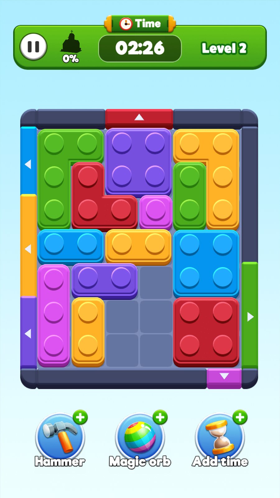 Screenshot from Color Block Jam: Puzzle Master